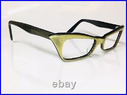 1950S Cat eye Vintage Eyeglasses Made In France Unknown Brand Rare Color