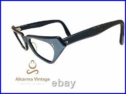 1950S Vintage Eyeglasses Size 46-20 120 Made In France Unknown Brand