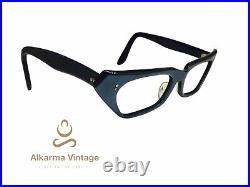 1950S Vintage Eyeglasses Size 46-20 120 Made In France Unknown Brand