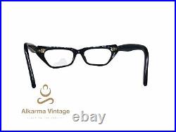 1950S Vintage Eyeglasses Size 46-20 120 Made In France Unknown Brand