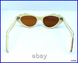 1950's Cat Eye Sunglasses Vintage EYEGLASSES France New old stock NOS Franky