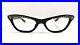 1950’s UNSIGNED CAT EYE frame France black glasses fashion