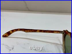 1950's Vintage Cat Eye Sunglasses France Made Tortoise Green Rare Style Mint