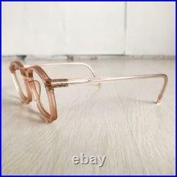 1950's frame france Parisien Vintage Eye Glass Frame Rose Pink F/S from JAPAN