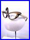 1960s Vintage Cat Eyw Glasses Frame With Swan Shape Made In France (M-25)