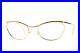 1960s vintage Double Gold Laminate eyeglasses NYLOR Golden glasses Cat-Eye Frame