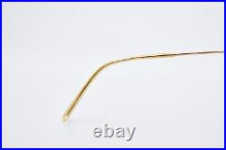 1960s vintage Double Gold Laminate eyeglasses NYLOR Golden glasses Cat-Eye Frame