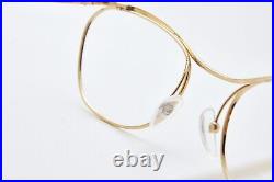 1960s vintage Double Gold Laminate eyeglasses NYLOR Golden glasses Cat-Eye Frame