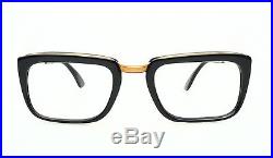1960s vintage comby eyeglasses by Selecta, Mod. Manager 12kt goldfilled 52-22mm