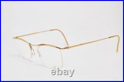 1970s vintage eyeglasses NYLOR cat eye golden frame golden glasses cat-eye