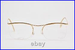 1970s vintage eyeglasses NYLOR cat eye golden frame golden glasses cat-eye