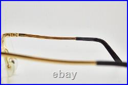 1970s vintage gold eyeglasses SL 3-19 Cat Eye Half Frame Gold Filled Frame