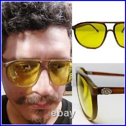 1980's VUARNET NAUTILUX PX France nylon yellow glass kalichrome sunglasses