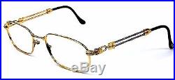 1980s Vintage Fred Lunettes Artimon Gold Plated Eye Glasses (571563/53-19-140)