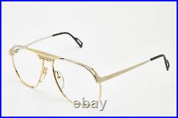 1980s vintage eyeglasses ESSILOR 2371 G/S Oversized eyeglasses pilot frame