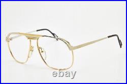 1980s vintage eyeglasses ESSILOR 2371 G/S Oversized eyeglasses pilot frame