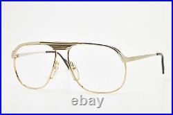 1980s vintage eyeglasses ESSILOR 2371 G/S Oversized eyeglasses pilot frame