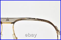 1980s vintage eyeglasses ESSILOR 2371 G/S Oversized eyeglasses pilot frame