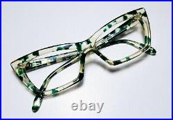 1990's ALAIN MIKLI made in France NOS vintage Cat Eye Glasses Optical