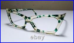 1990's ALAIN MIKLI made in France NOS vintage Cat Eye Glasses Optical