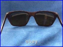 58mm VINTAGE BAUSCH & LOMB RAY-BAN FRANCE BROWN CATS 3000 SUNGLASSES B-15 LENSES