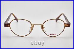 80 Vintage Eyewear DOROTHEE BIS DB56 48-22 Metal/Acetat Frame Round Eyeglasses