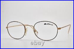 80 Vintage Eyewear ELLESSE LIGHT 9 48 Blk/Tortoise Metal Frame Oval Eyeglasses