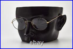 80 Vintage Eyewear ELLESSE LIGHT 9 48 Blk/Tortoise Metal Frame Oval Eyeglasses