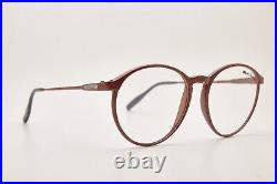 80's Vintage ELLESSE LS CARBONE 12 56 Brown Tortoise Frame Eyewear Eyeglasses