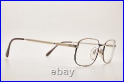 80's Vintage GRASSET G-METAL MAXIME 54-19 Silver Metal Frame Eyewear Eyeglasses