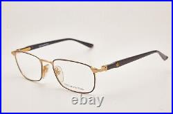 80's Vintage GUY LAROCHE PARIS GL2369 Gold/Brown Metal Frame Eyewear Eyeglasses