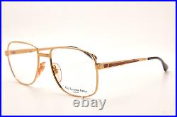 80's Vintage GUY LAROCHE PARIS Gl2206 Gold/Brown Metal Frame Eyewear Eyeglasses