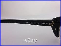 ALAIN MIKLI Eyeglsses frame. Black Style Eyeglasses Mod. A0474 Hand Made France