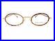 ALAIN MIKLI Paris Brille 1643-03145 Vintage 90s Oval Eyeglass Frame Made France
