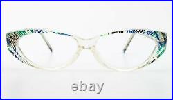 ALAIN MIKLI Paris Brille Mod. 0139 766 Vintage Cat Eyeglasses Woman 1999 France