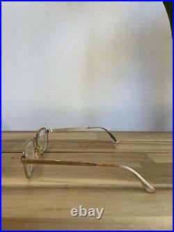 AMOR 140 France Vintage 50s Gold Filled Fashion Eyeglasses Frames 20mm Read