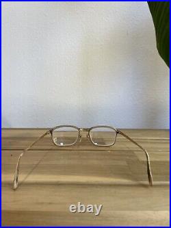 AMOR 140 France Vintage 50s Gold Filled Fashion Eyeglasses Frames 20mm Read