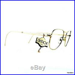 AMOR FRAME FRANCE occhiali da vista 6660 VINTAGE 50's eyeglasses gold filled