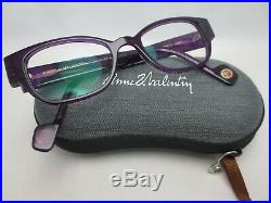 ANNE ET VALENTIN Eyeglasses ROMANCE 0801 With Case ABSOLUTE VINTAGE Collection