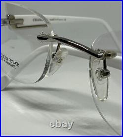 AUTHENTIC Charriol Rimless Eyeglasses PC 7381 A France Classic Look 53mm