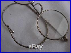 A LOT OF ANTIQUE EYEGLASSES, BINOCLES, 12 PIECES, LATE 19th OR EARLY 20th CENTURY