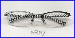 Alain Mikli AL0694 0022 Eyeglasses White Black Frame Vintage 53mm