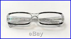 Alain Mikli AL0779 0001 Eyeglasses Crystal Clear Black Frame Vintage 55mm