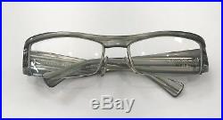 Alain Mikli AL0931 0005 Eyeglasses Grey Crystal Clear Frame Vintage 54mm