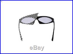 Alain Mikli Checkerboard Tinted Sunglasses