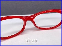 Alain Mikli Eyeglasses Frames woman Red Round Oval Narrow Plastic 2171 France