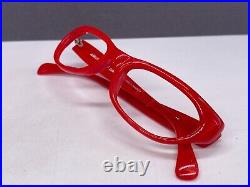 Alain Mikli Eyeglasses Frames woman Red Round Oval Narrow Plastic 2171 France