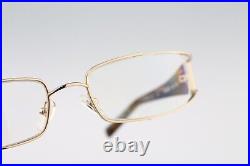 Alain Mikli Paris M0426 03, Vintage 90s large half rim wrap rectangle eyeglasses