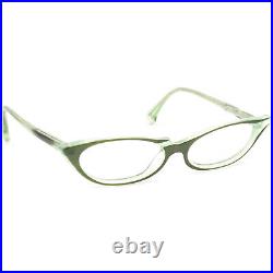 Alain Mikli Vintage Eyeglasses 2720 COL 2671 Green Cat Eye France 5414 135