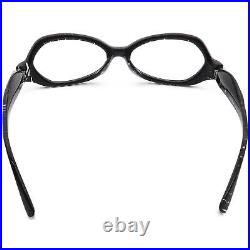 Alain Mikli Vintage Eyeglasses AL1016 0003 Black/Gray Oval France 5417 135